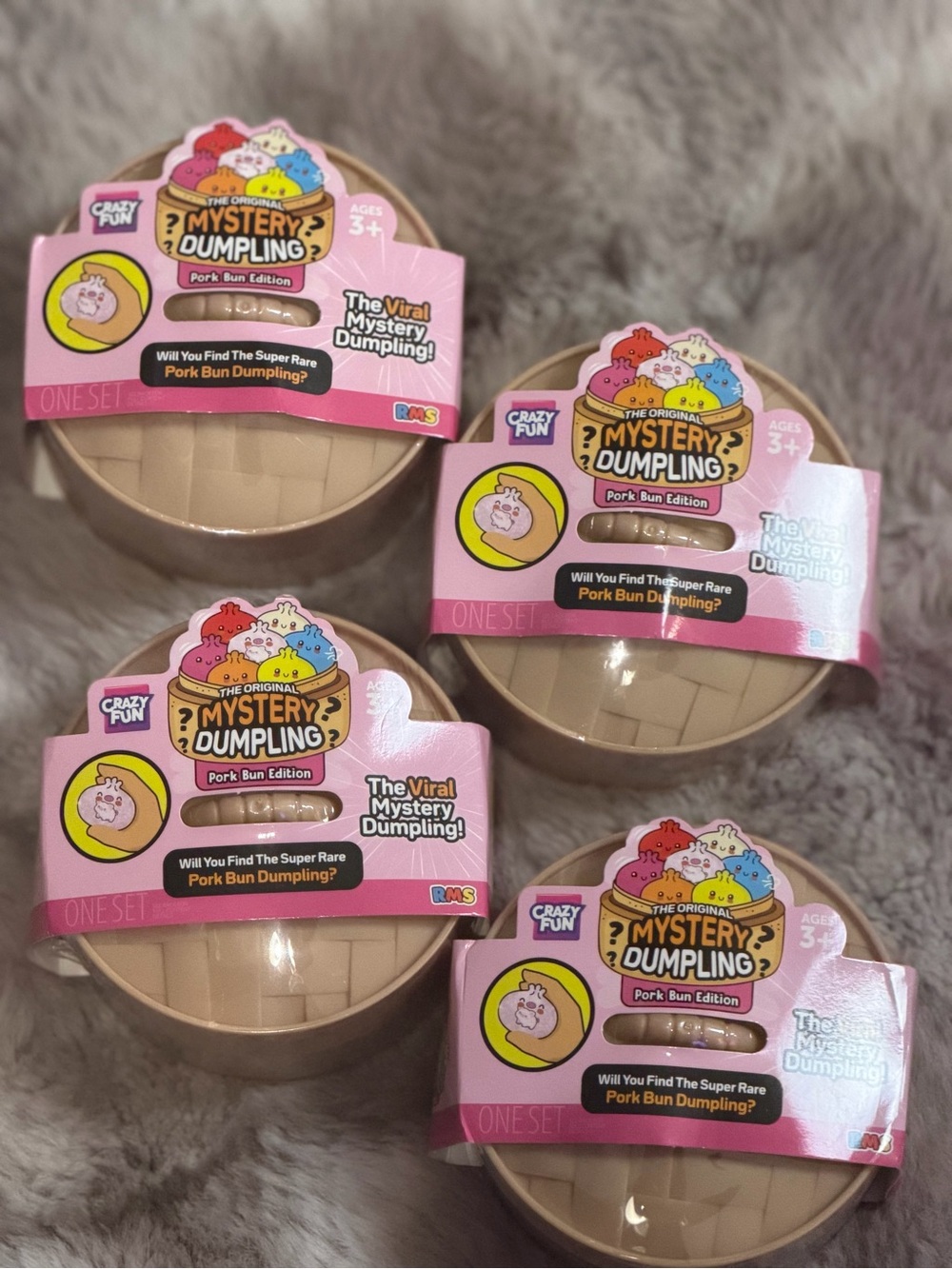 RMS, CRAZY FUN MYSTERY DUMPLING (Pork Bun Edition) NWT